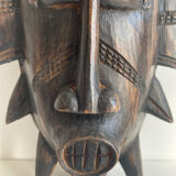 African mask, Baoulé style
