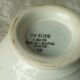 Antique Sarreguemines Digoin earthenware bowl, Janine pattern