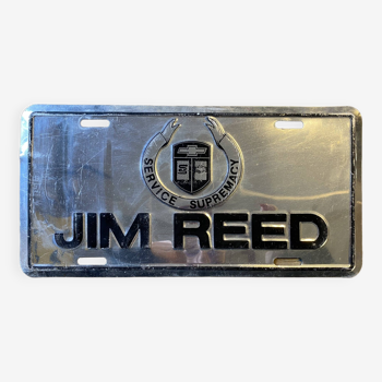 Plaque Jim Reed