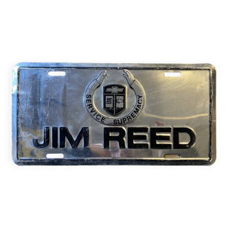 Plaque Jim Reed