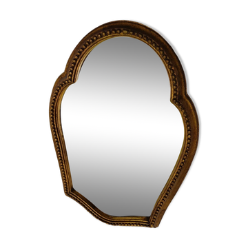 Miroir doré vintage