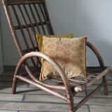 Rattan armchair