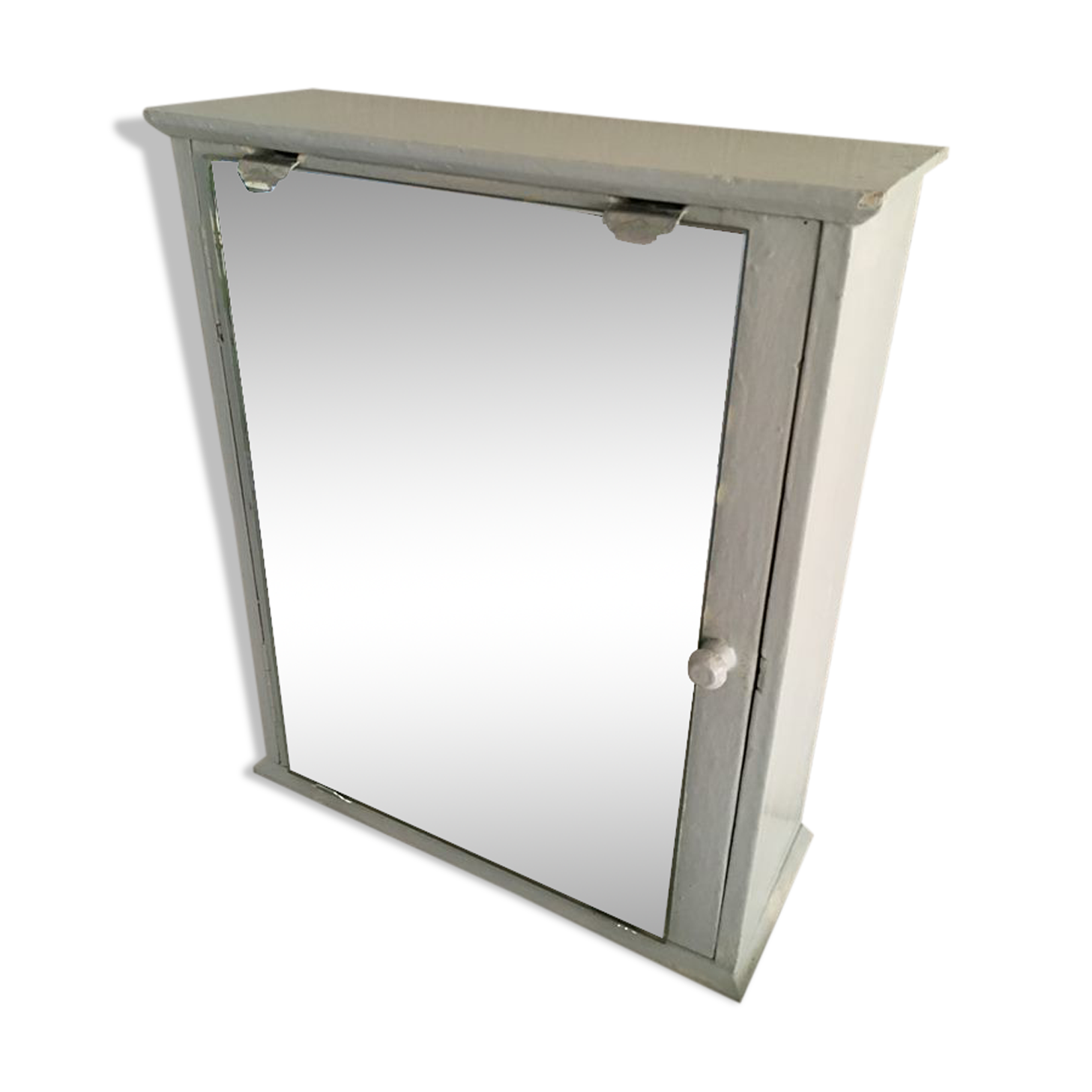 Sixties wooden toilet cabinet