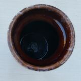 Vintage Fat Lava ceramic vase