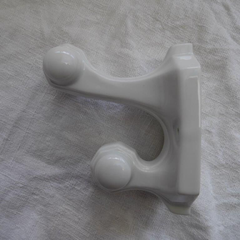 Patère porcelaine