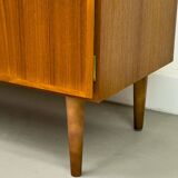 Buffet danois en teck avec tiroirs d'Omann Jun, 1970s