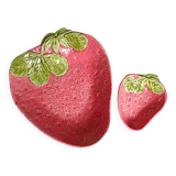Saladier fraise en barbotine