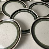 12 Vintage Dessert Plates