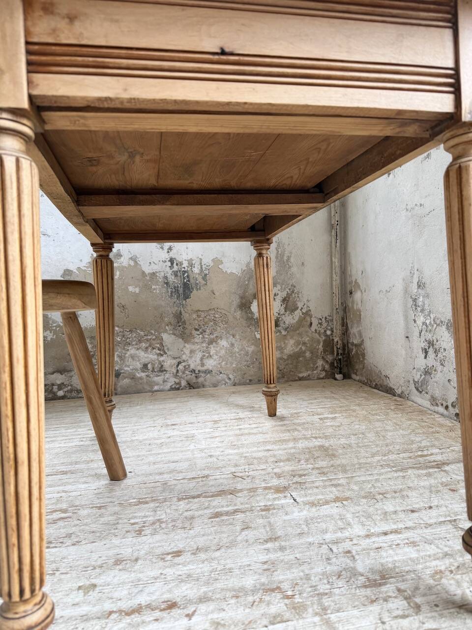 1950s pine desk