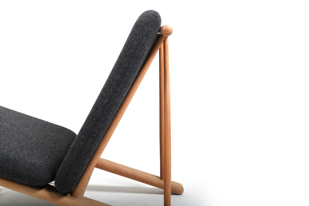 Rare Danish Easychair by Poul M.Volther for FDB Møbler 1954