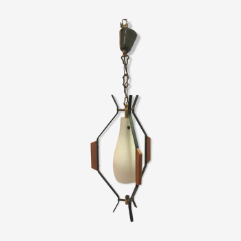 1950 opaline chandelier