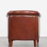 Club Chair in Cowhide Leather