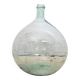Transparent blown glass carafe