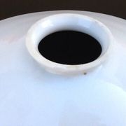 1930s opaline chandelier shade up and down