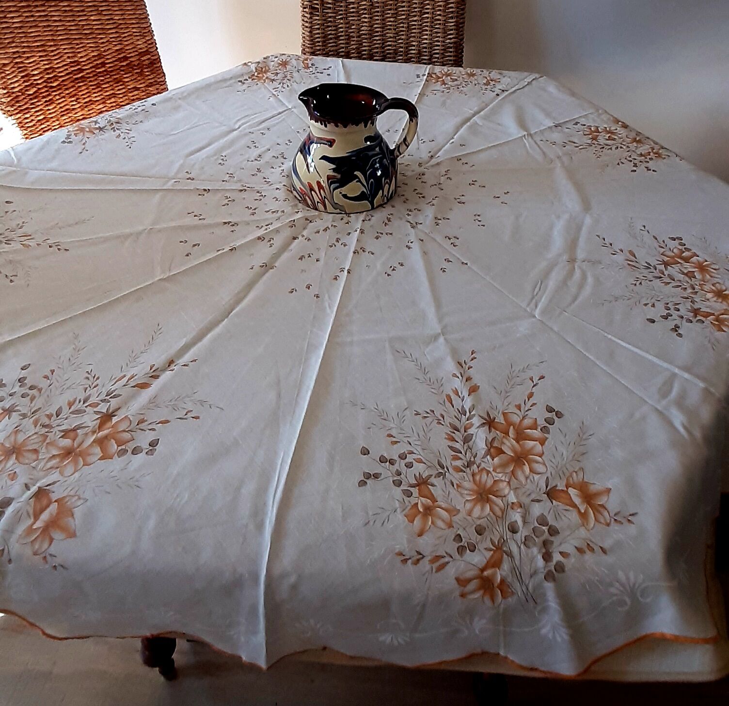 Nappe ronde vintage