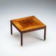 Table basse carrée en palissandre HMB Möbler Rörvik, Suède 1960