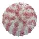 Venetian Transparent and Ametista Flowers Murano Glass Flush Mount in Barov