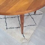 1970s Scandinavian pine dining table