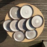 9-sandstone dessert plates