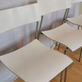 Trio de chaises Campus Lammhults Suède 1990