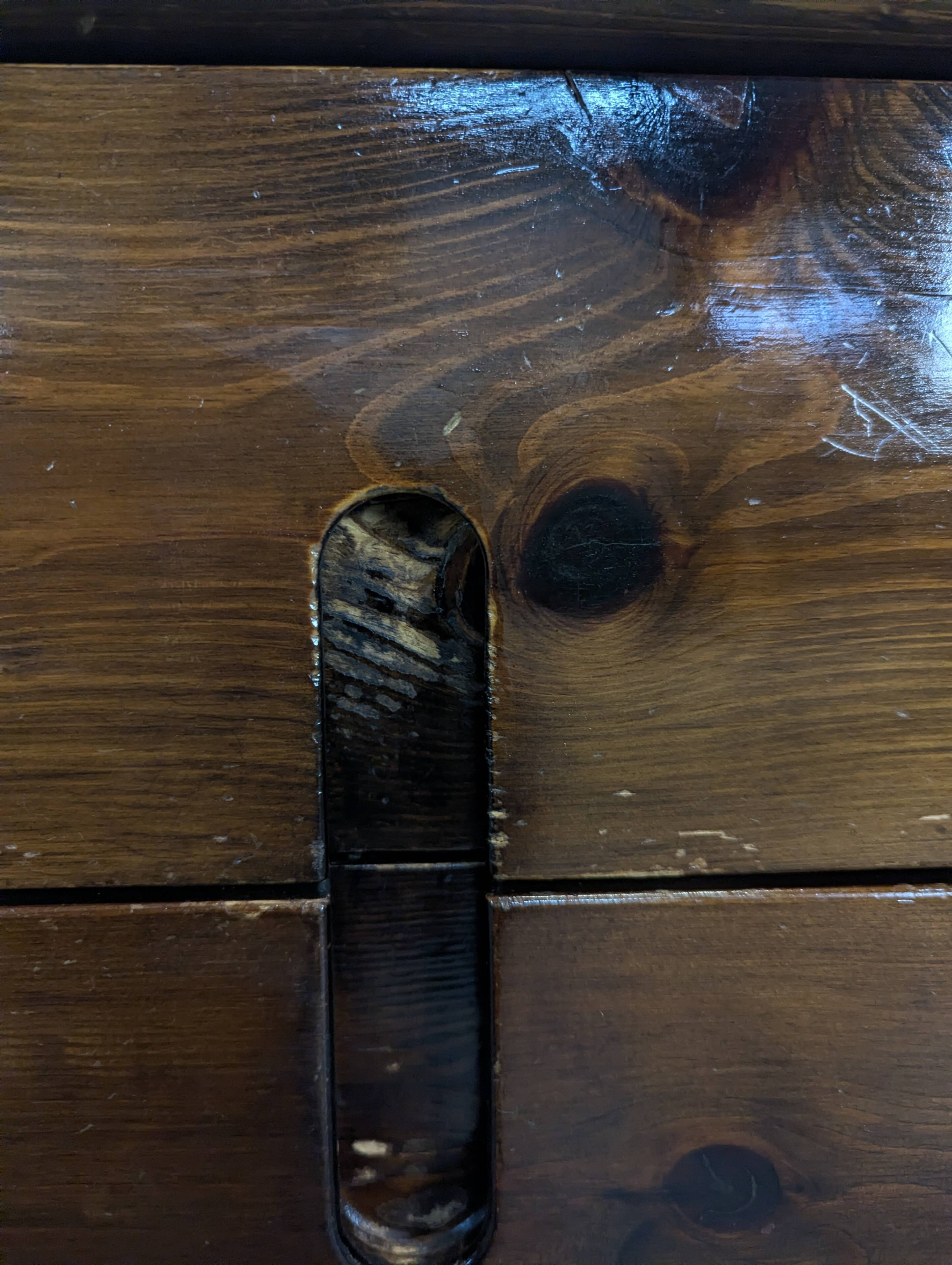 Enfilade in solid pine by Silvio Coppola