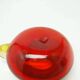 Modernist candle holder, glass, designed by B. Świstacka, Poland, 1970s
