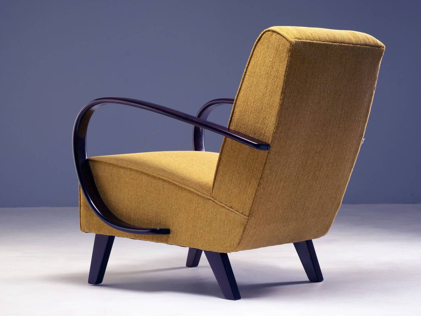 Pair of Armchairs H-227, Jindřich Halabala, 1930s
