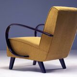 Pair of Armchairs H-227, Jindřich Halabala, 1930s