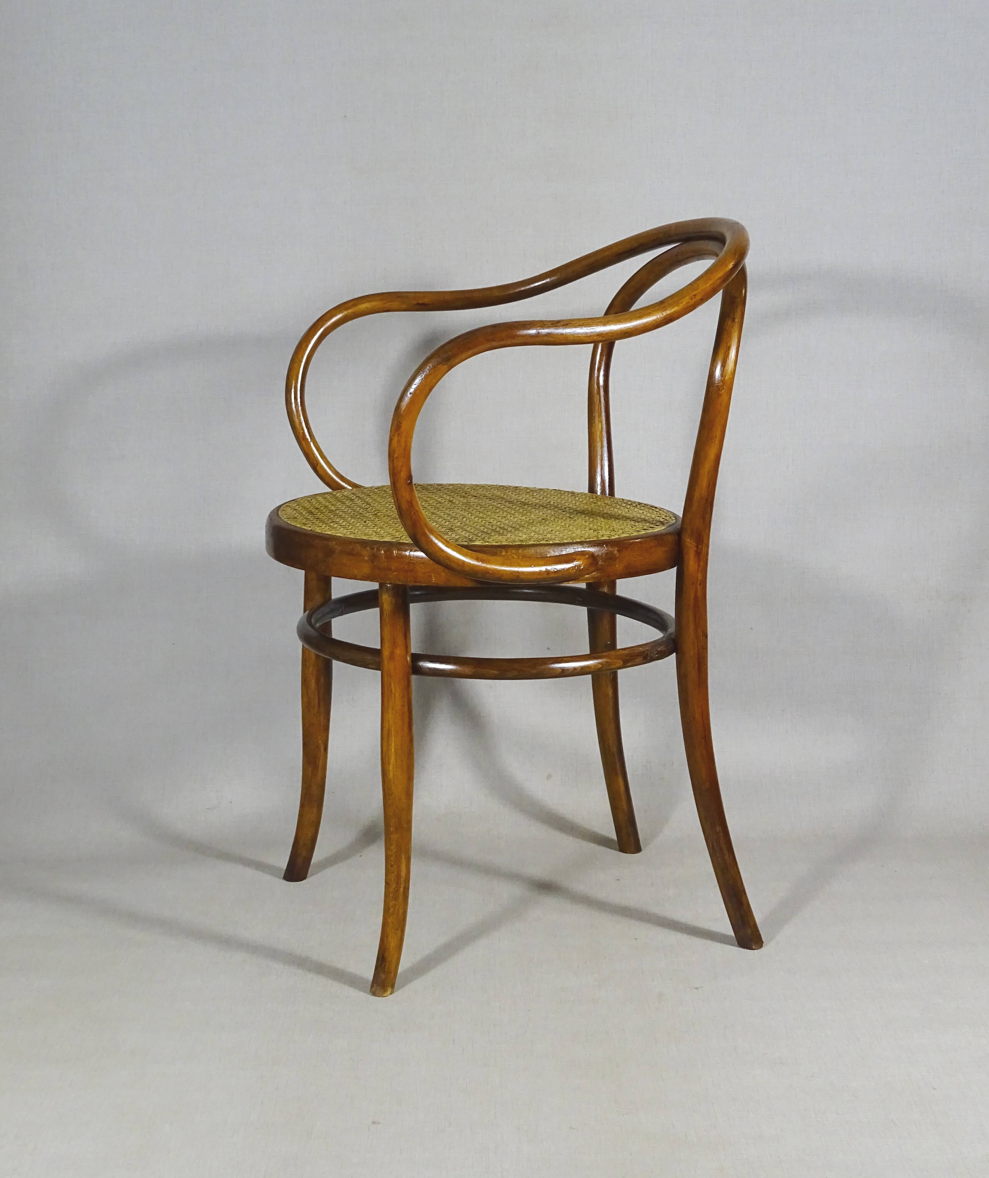 Chair type Le Corbusier, style Thonet Kohn.