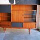 Scandinavian buffet teak model "Tilburg" by O.M.F Omer Meubel Fabriek to Samcom Lefèvre editions