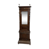 Old wall-mounted mantle-holder cloakroom in see