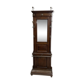 Old wall-mounted mantle-holder cloakroom in see