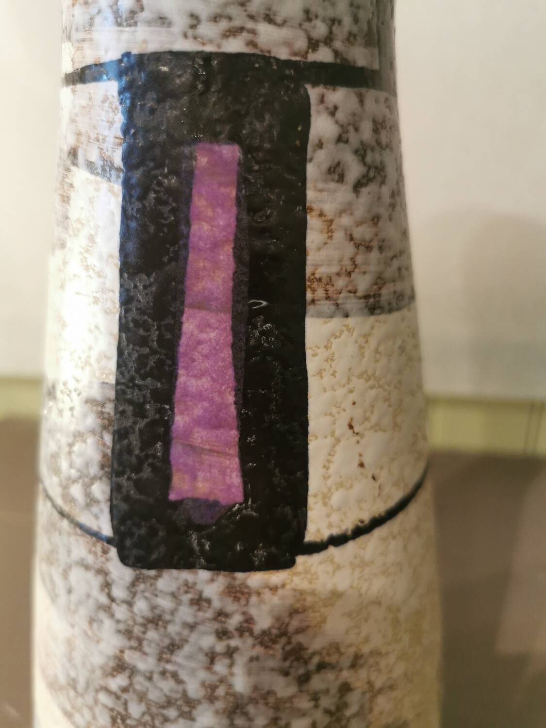 Vintage ceramic vase from the 50s