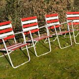 4 Rénolux garden chairs