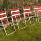 4 Rénolux garden chairs
