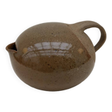 Signed ceramic pitcher