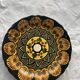 Presentation and collection plate st jean de Bretagne signed and numbered vintage