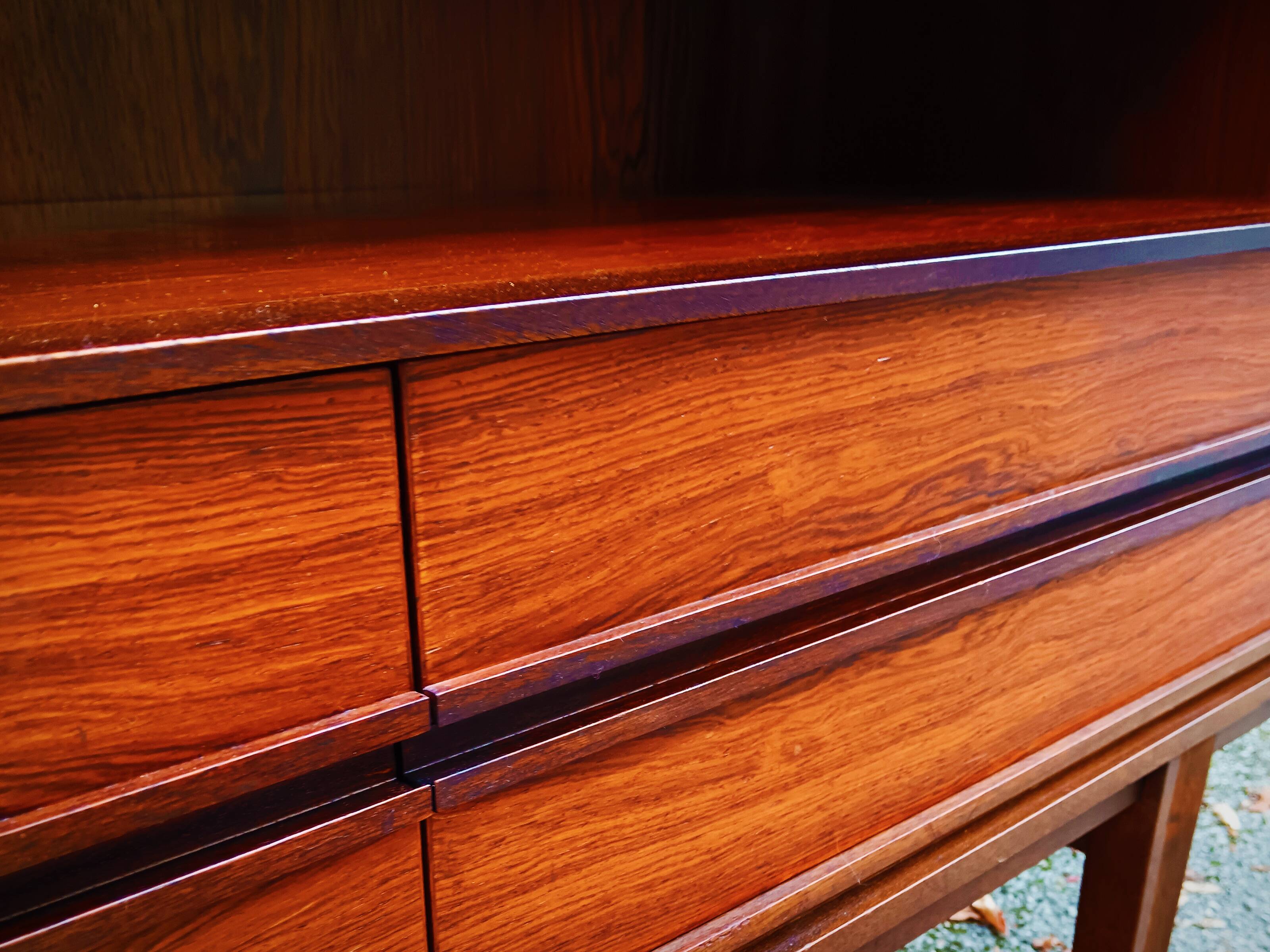Large Scandinavian rosewood sideboard