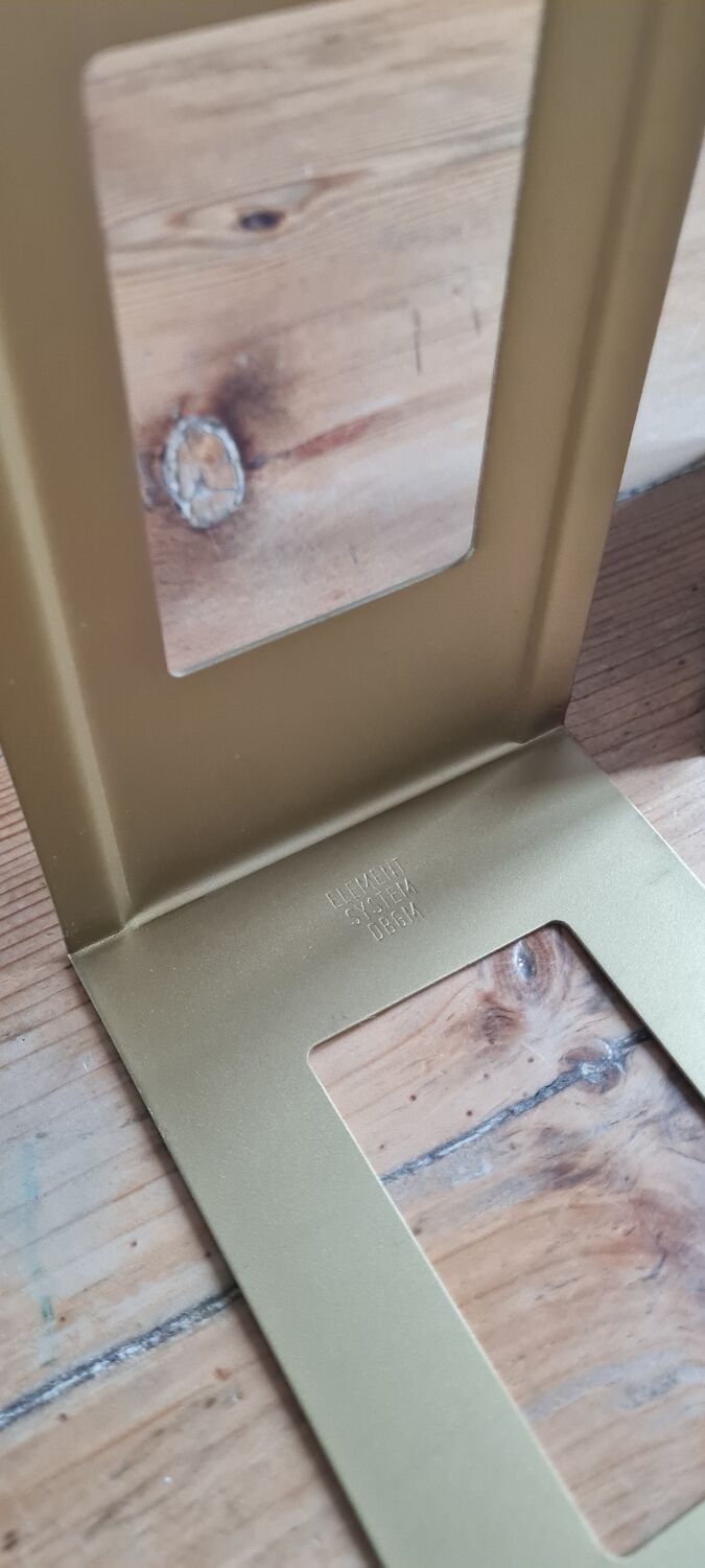 Pair of dbgm metal book greenhouse