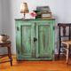 Old Parisian style sideboard with aged patina