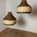 Pair of vintage pendant lights
