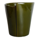Khaki ceramic pot cover