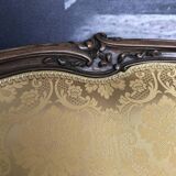 Pair of Louis XV armchairs in walnut