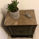 Black Art Deco bedside table
