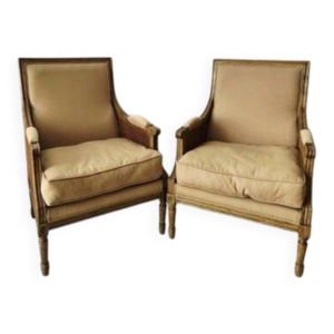 paire de fauteuils anciens