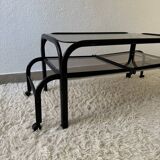 Table basse extensible design Memphis années 80