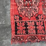 Moroccan carpet boujad red - 85 x 200 cm