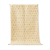 Happy dots, berber rug, 159 x 235