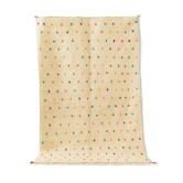 Happy dots, berber rug, 159 x 235