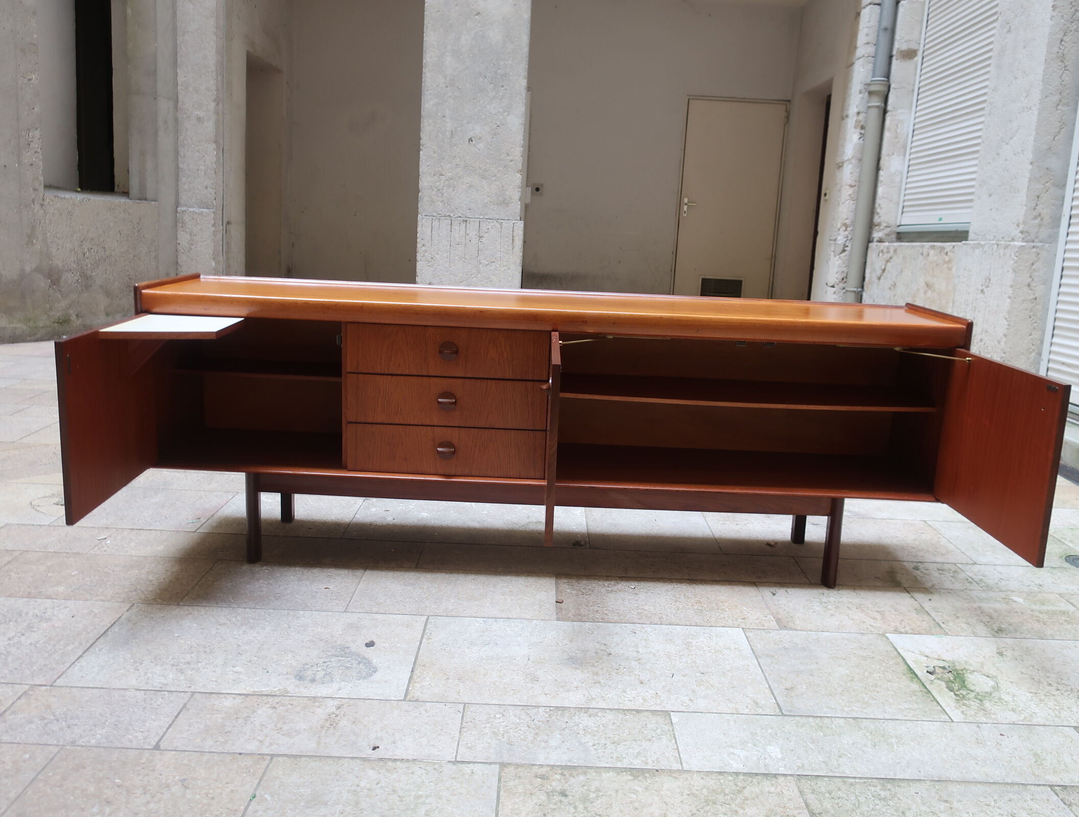 White & Newton teak sideboard, 1960s